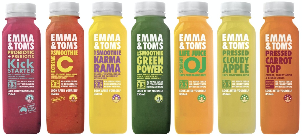 + Emma &amp; Tom’s Drink